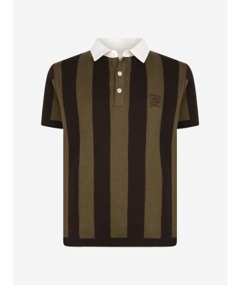 Fendi Boys Polo Top - Knitted Polo Top livraison et retour toujours gratuits