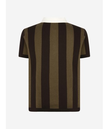 Fendi Boys Polo Top - Knitted Polo Top livraison et retour toujours gratuits