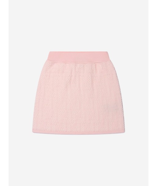 Fendi Girls Cotton FF Logo Skirt l'achat 