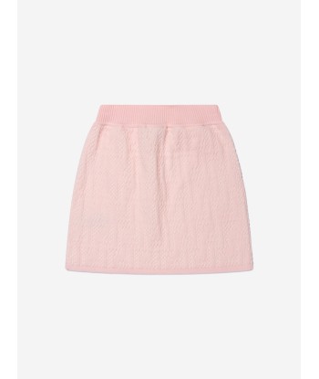 Fendi Girls Cotton FF Logo Skirt l'achat 