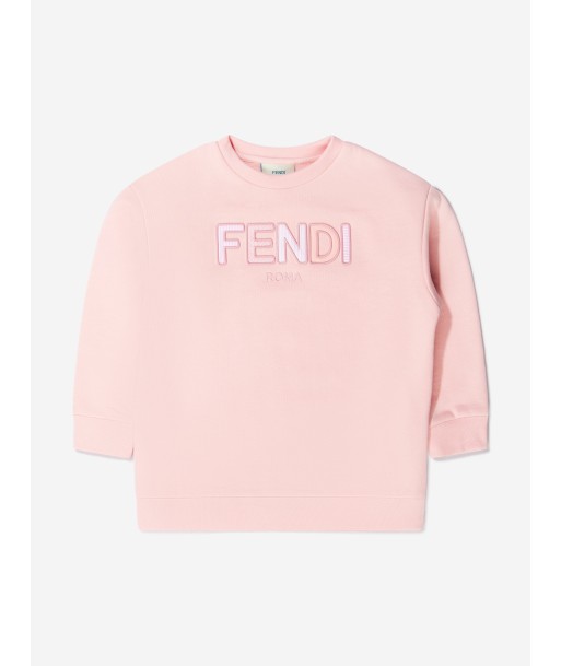 Fendi Unisex Cotton Logo Sweat Top en ligne