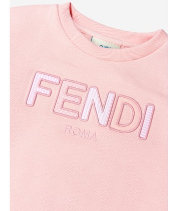 Fendi Unisex Cotton Logo Sweat Top en ligne