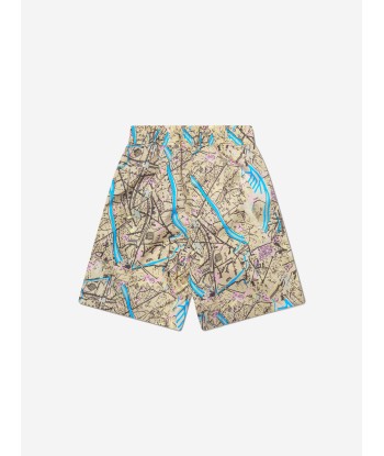 Fendi Boys Map Print Swim Shorts Comparez plus de prix