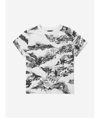 Givenchy Boys Cotton Jersey T-Shirt plus qu'un jeu 