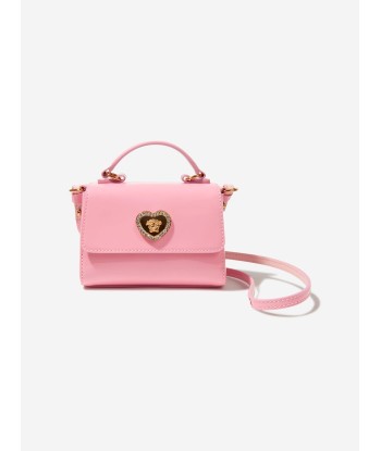 Versace Girls Patent Leather Handbag (W:16cm) meilleur choix