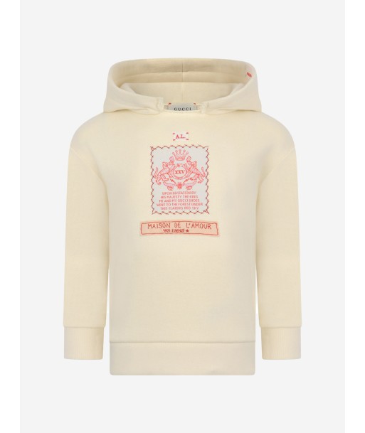 GUCCI Baby Boys Cotton Hoodie pas cher