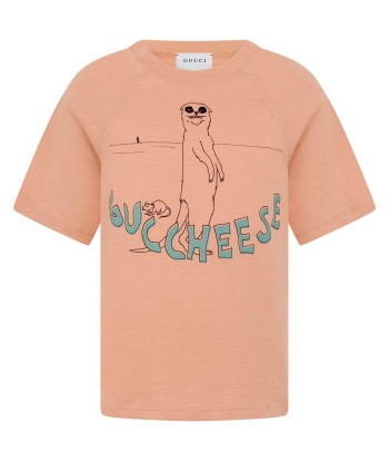 Gucci Boys Cotton Guccheese T-Shirt les muscles