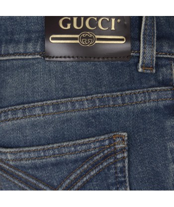 Gucci Boys Super Stone Washed Denim Jeans Les êtres humains sont 