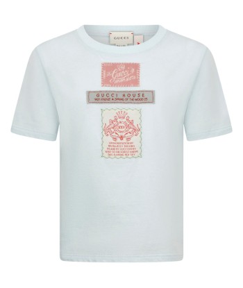 Gucci Boys Light Cotton T-Shirt Les magasins à Paris et en Île-de-France