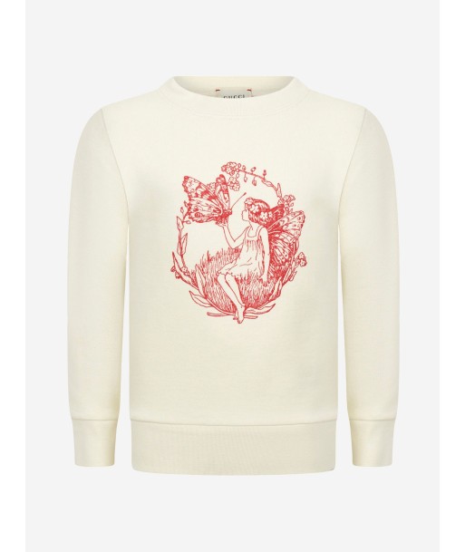 GUCCI Girls Cotton Summer Night Sweatshirt de la marque