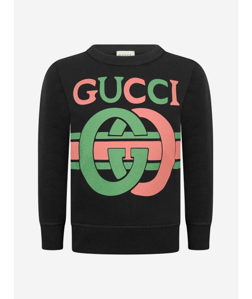 GUCCI Boys Logo Sweater le des métaux précieux