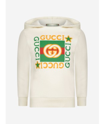 GUCCI Kids Cotton Vintage Logo Hoodie paiement sécurisé