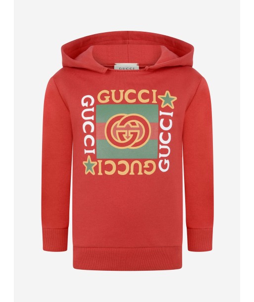 GUCCI Kids Cotton Vintage Logo Hoodie d'Europe débarque