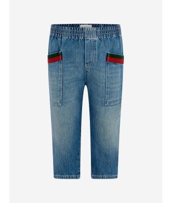 Gucci Boys Bleached Denim Jeans est présent 