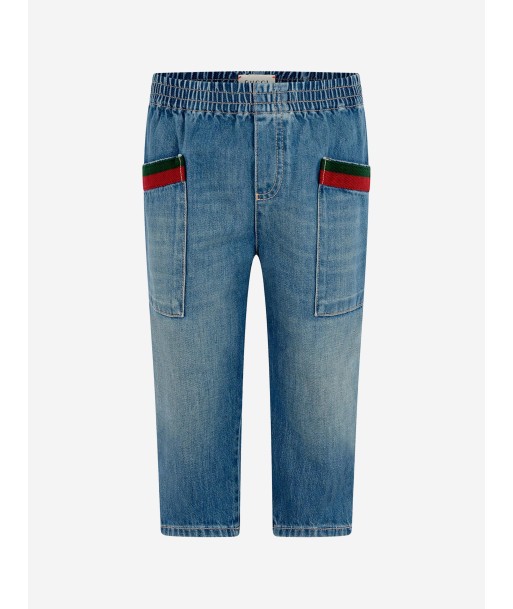 Gucci Boys Bleached Denim Jeans est présent 