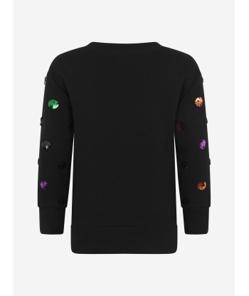 GUCCI Girls cotton polka dots vintage logo sweatshirt Par le système avancé 