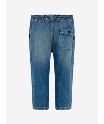 Gucci Boys Bleached Denim Jeans est présent 