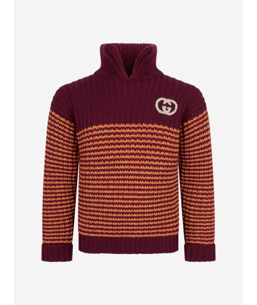 Gucci Boys Knitted Turtle Neck Jumper Comparez plus de prix