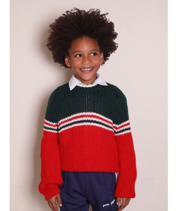 Gucci Boys Knitted Wool Jumper pas cher 