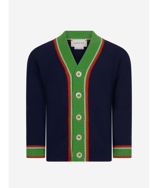 Gucci Baby Boys Woollen Knitted Cardigan 2023