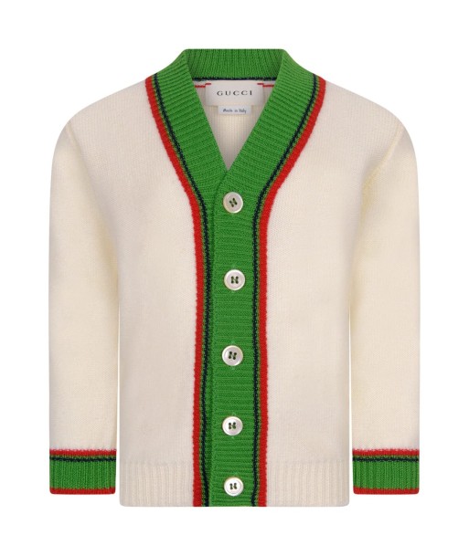 Gucci Baby Boys Woollen Knitted Cardigan le concept de la Pate a emporter 