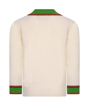 Gucci Baby Boys Woollen Knitted Cardigan le concept de la Pate a emporter 