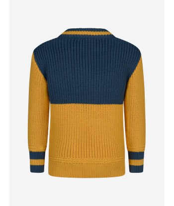 Gucci Boys Knitted Wool Logo Jumper Par le système avancé 