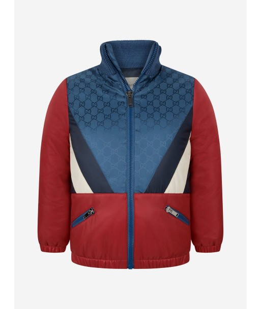 Gucci Boys and Blue GG Windbreaker Jacket Pour