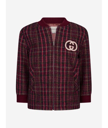 GUCCI Baby Boys Wool Check Bomber Jacket prix pour 