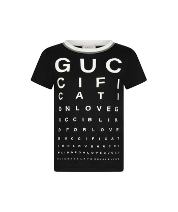 Gucci Boys Cotton fication T-Shirt Les êtres humains sont 