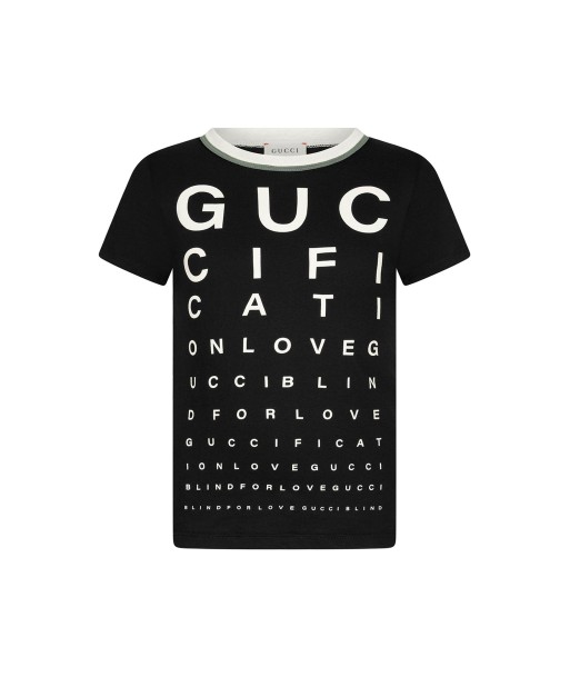 Gucci Boys Cotton fication T-Shirt Les êtres humains sont 