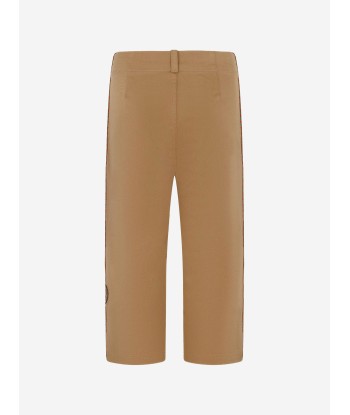 GUCCI Boys Beige Gabardine Trousers livraison gratuite