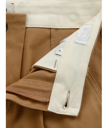 GUCCI Boys Beige Gabardine Trousers livraison gratuite