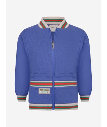 GUCCI Girls Cotton Zip Up Top soldes