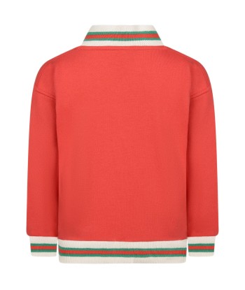 GUCCI Girls Cotton Zip Up Top Jusqu'à 80% De Réduction