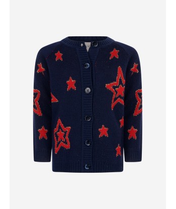 Gucci Baby Girls Wool Knitted Stars Cardigan Comparez plus de prix