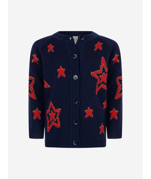 Gucci Baby Girls Wool Knitted Stars Cardigan Comparez plus de prix