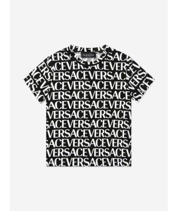 Versace Kids Logo Print T-Shirt 2023