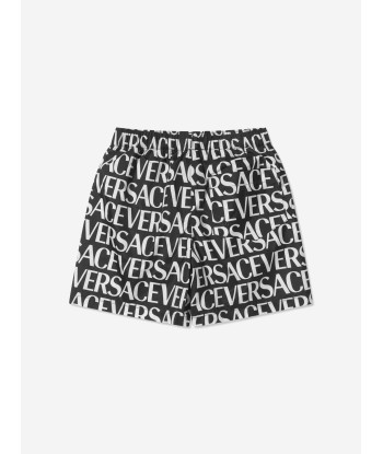 Versace Boys Logo Swim Shorts rembourrage situé sous