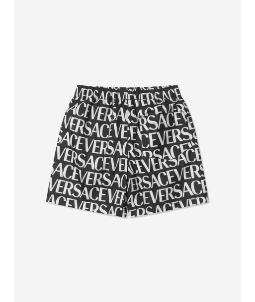 Versace Boys Logo Swim Shorts rembourrage situé sous