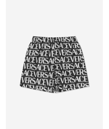 Versace Boys Logo Swim Shorts rembourrage situé sous