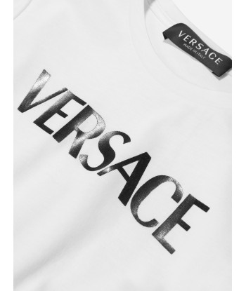 Versace Girls Logo T-Shirt Dress Comparez et commandez 