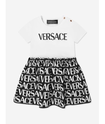 Versace Baby Girls Logo Print Dress online