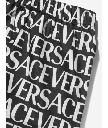 Versace Boys Logo Swim Shorts rembourrage situé sous