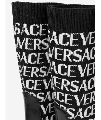 Versace Girls High Sock Boots Economisez 